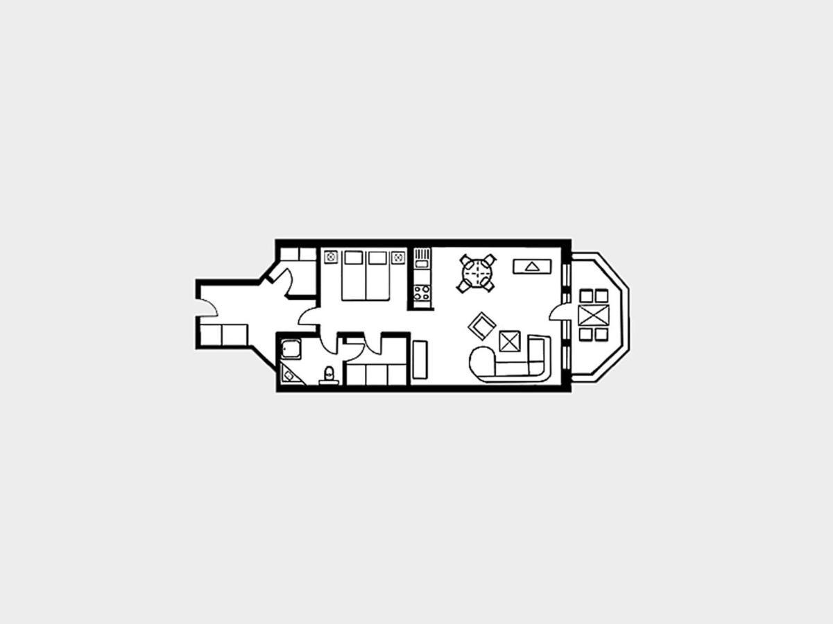 Strandvillen Binz - 1-Raum-Ferienwohnung Mit Meerblick Und Balkon Sv-763 Екстериор снимка